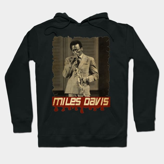 Miles Davis Vintage Hoodie by Teling Balak